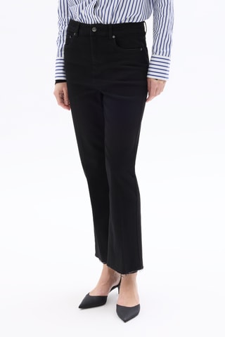 Jeans Flare Cut - Zwart