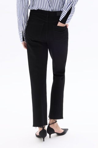 Jeans Flare Cut - Zwart