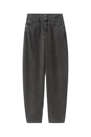 Jeans barrel - Donkergrijs
