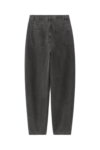 Jeans barrel - Donkergrijs