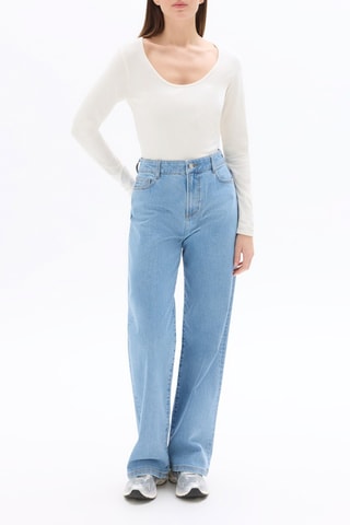 T-shirt Slim Fit - Ecru
