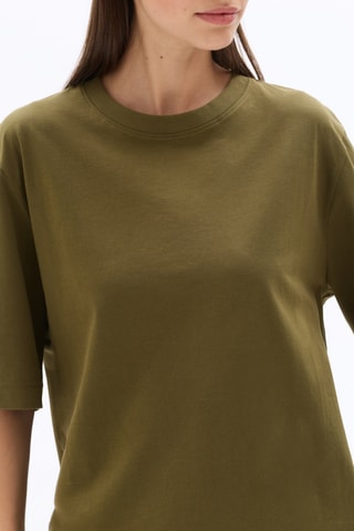Oversized T-shirt - Kaki