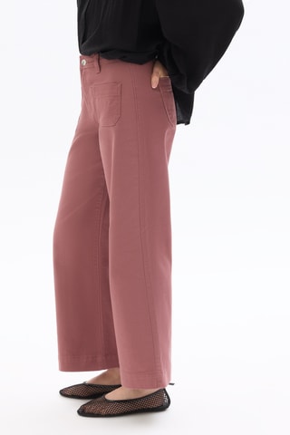 Broek Wide Legs - Oudroze