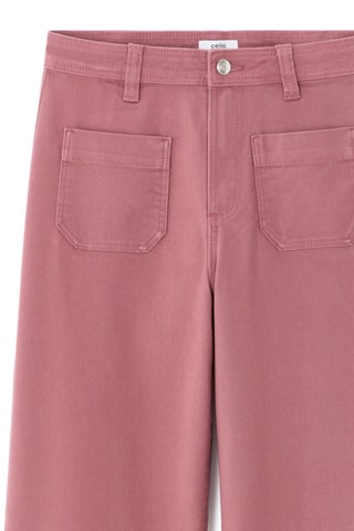Broek Wide Legs - Oudroze