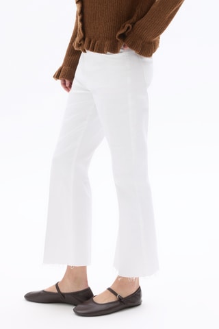 Broek Flare Cut - Wit