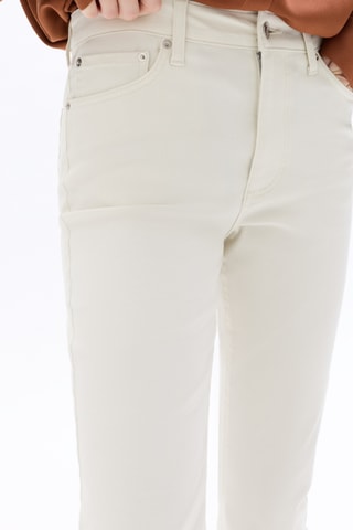 Broek Bootcut - Ecru