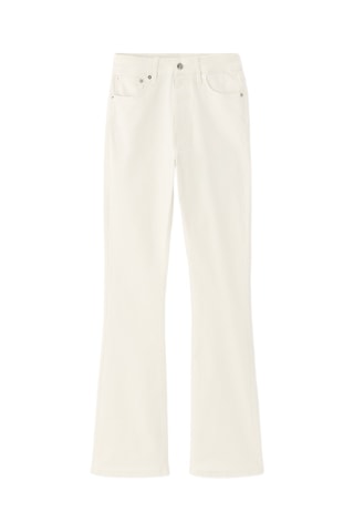 Broek Bootcut - Ecru