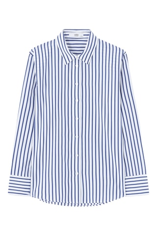 Blouse straight - Marineblauw