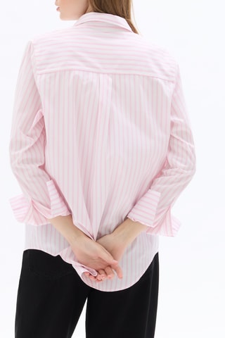 Blouse straight - Roze