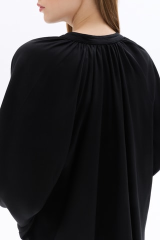 Blouse straight - Zwart
