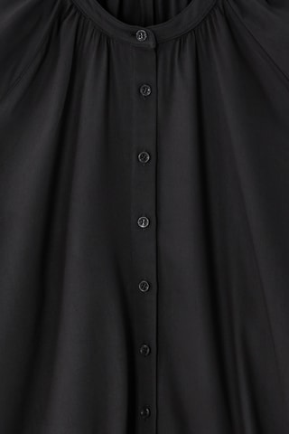 Blouse straight - Zwart