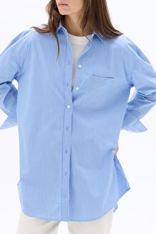 Oversized Blouse - Hemelsblauw