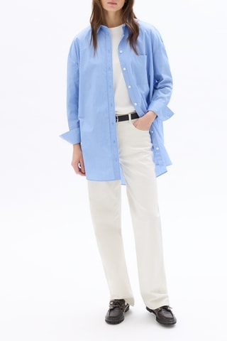 Oversized Blouse - Hemelsblauw