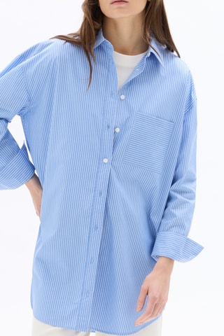 Oversized Blouse - Hemelsblauw