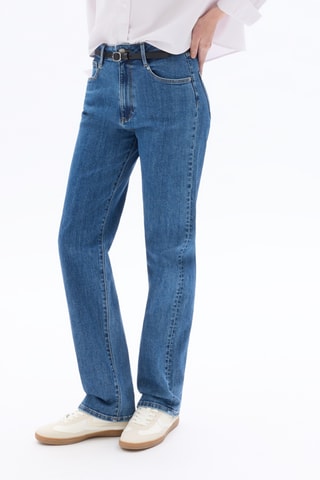 Jeans Straight - Marineblauw