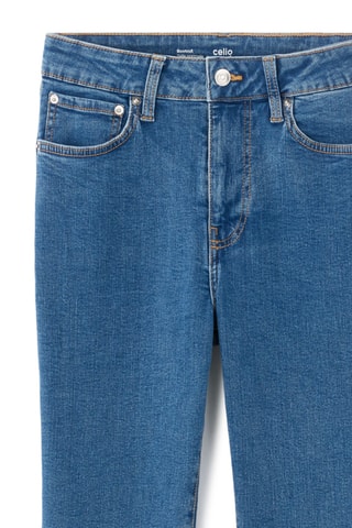 Jeans Bootcut - Marineblauw