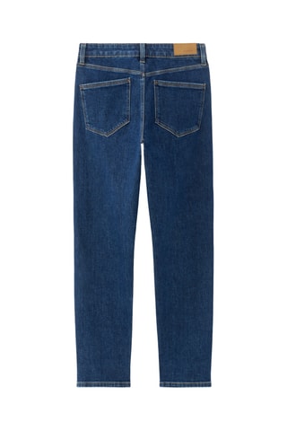 Jeans mom fit - Marineblauw