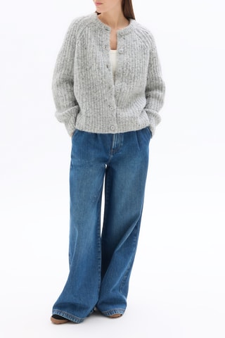 Jeans Wide Legs met Hoge Taille - Hemelsblauw