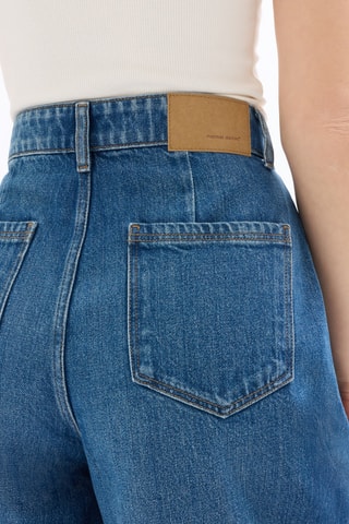 Jeans Wide Legs met Hoge Taille - Hemelsblauw