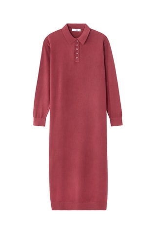 Polo-jurk - Oudroze