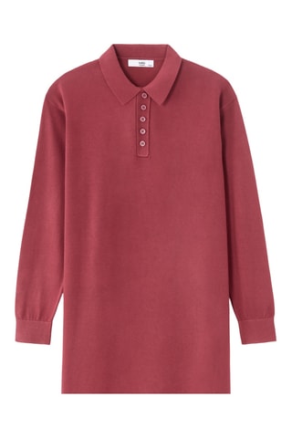 Polo-jurk - Oudroze