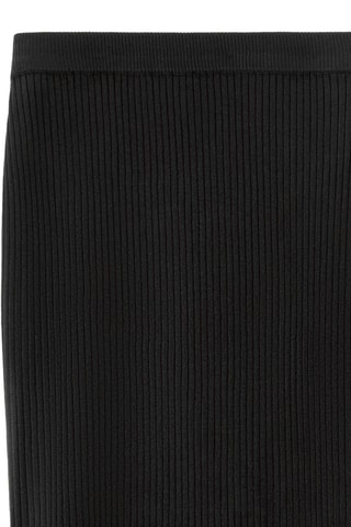 Midirok Hoge Taille - Zwart