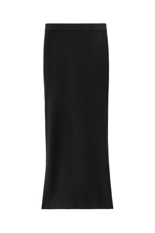 Midirok Hoge Taille - Zwart