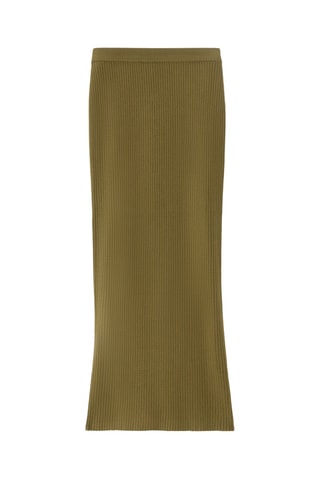 Midirok Hoge Taille - Kaki