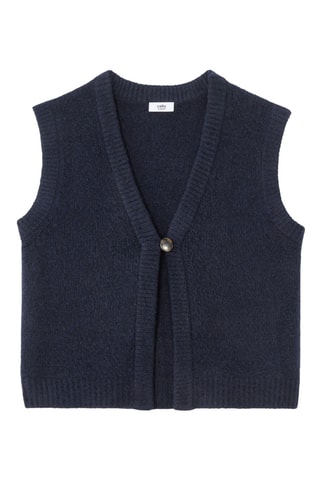Mouwloos Vest - Marineblauw