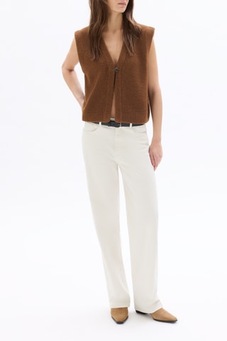 Mouwloos Vest - Bruin