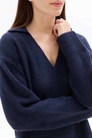 Trui-jurk - Marineblauw