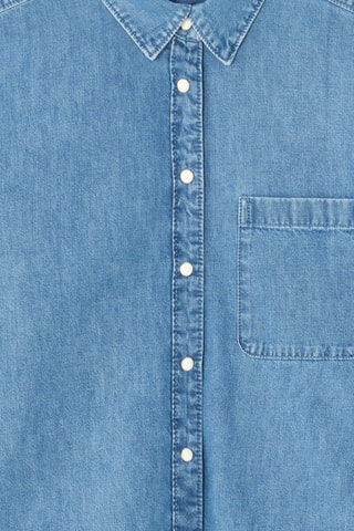 Blouse relaxed - Hemelsblauw