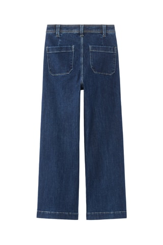 Jeans wide legs - Marineblauw