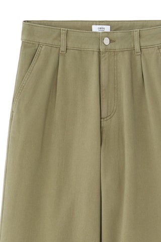 Broek Wide Legs - Kaki