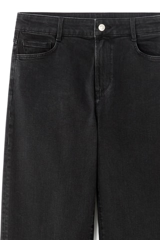 Jeans wide legs - Zwart