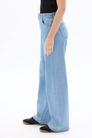 Jeans wide legs - Hemelsblauw