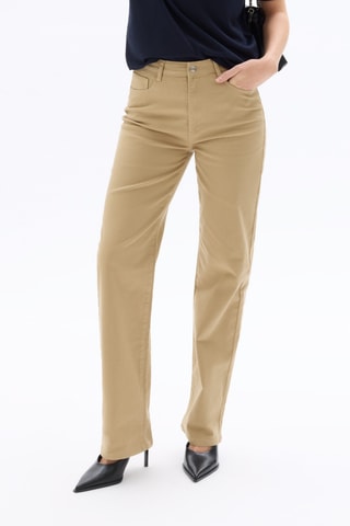 Broek Straight - Beige