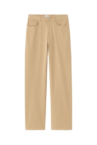 Broek Straight - Beige