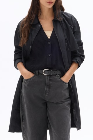 Parka met Capuchon - Zwart
