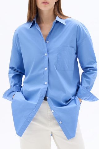 Oversized Blouse - Hemelsblauw