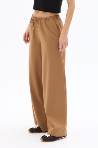 Broek Wide Legs - Camel