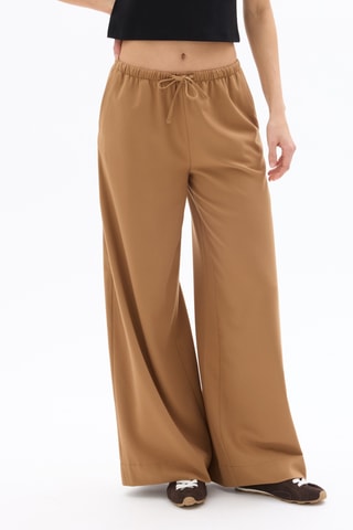 Broek Wide Legs - Camel