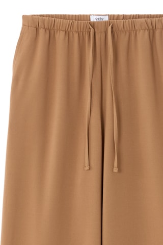 Broek Wide Legs - Camel