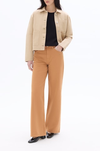 Broek Wide Legs - Camel