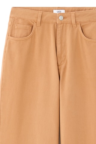 Broek Wide Legs - Camel