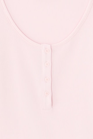 T-shirt Slim Fit - Roze