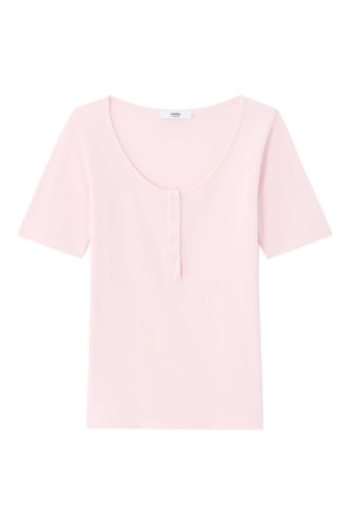 T-shirt Slim Fit - Roze