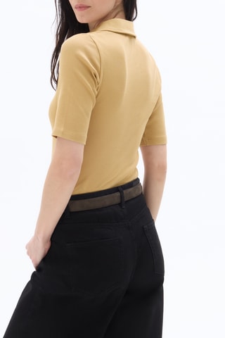Polo Slim Fit - Beige