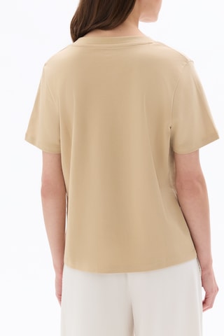 T-shirt regular - Beige