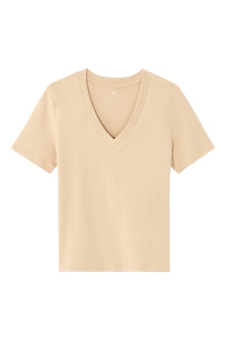 T-shirt regular - Beige